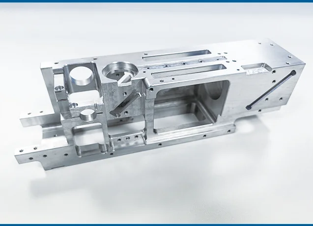 Parts made for real assemblies. — Machined structural component