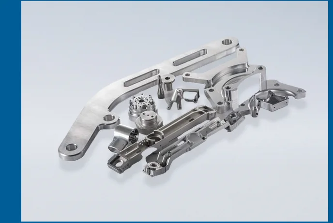 Parts made for real assemblies. — Machined component set